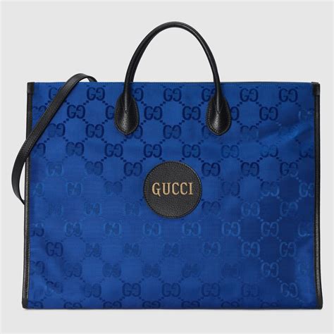 Gucci Off The Grid Tote Bag Blue 